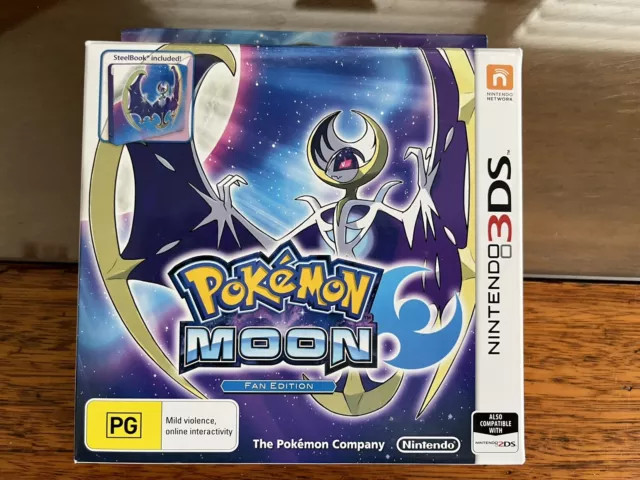 Nintendo 3DS Pokemon Moon Fan Edition