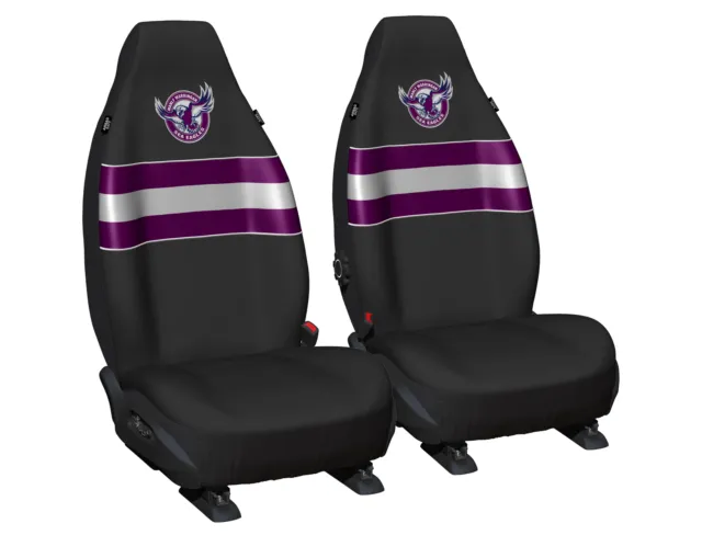 MANLY SEA EAGLES Official NRL Car Seat Covers Airbag Compatible Universal Fit