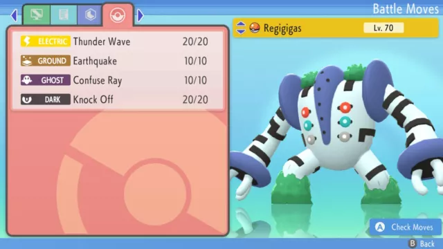 Shiny Regigigas 6IV Pokemon X/Y OR/AS S/M Us/um Sword/shield 