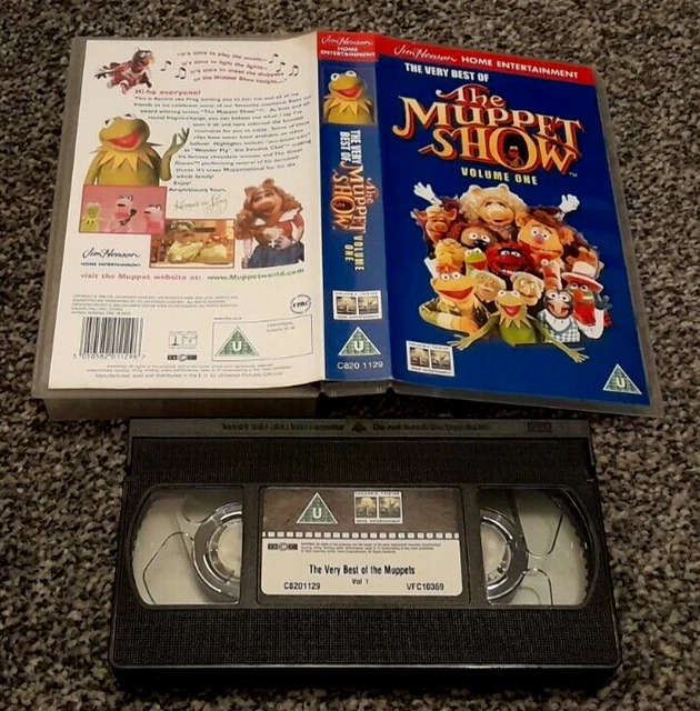 THE VERY BEST Of The Muppet Show Volume One Henson Pal Vhs Video Kids ...