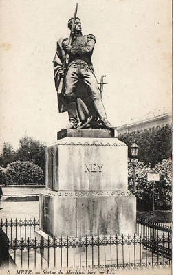 CPA 57 METZ  statue du maréchal ney