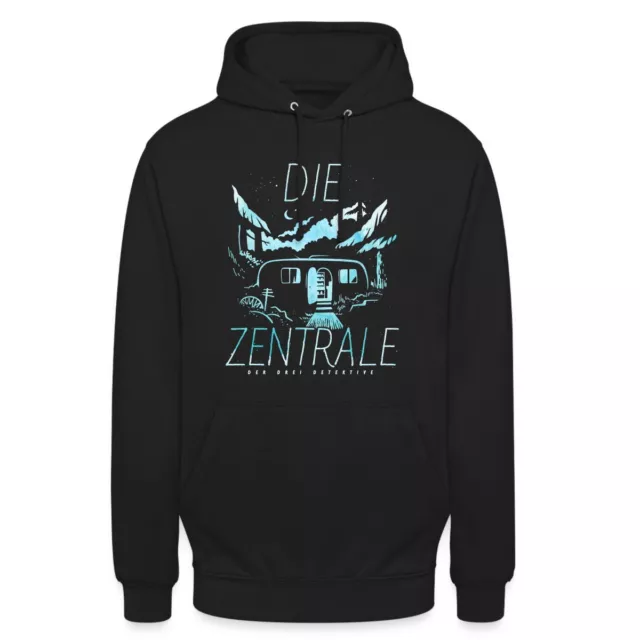 Die Drei Fragezeichen Die Zentrale Wohnwagen Unisex Hoodie