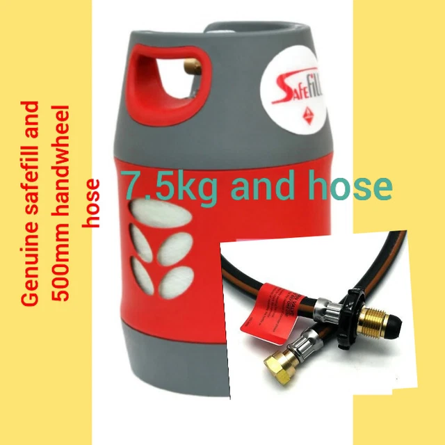SAFEFILL REFILLABLE LPG gas cylinder bottle 7.5kg New Genuine, stockist