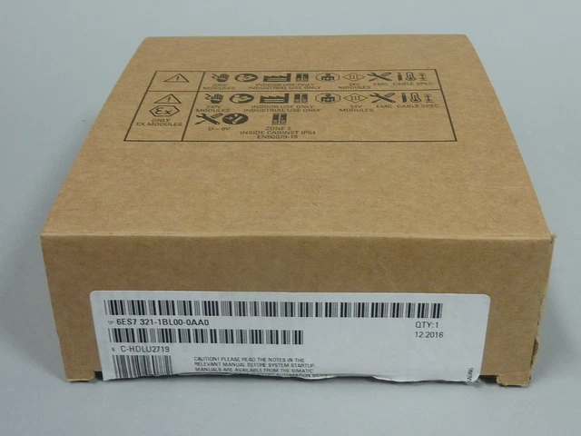 New Siemens 6Es7321-1Bl00-0Aa0  [12 Months Warranty]