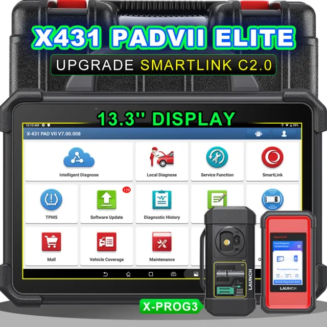 LAUNCH X431 PAD VII Elite PAD7 Pro Diagnostic Scan Tool Programming FCA AutoAuth