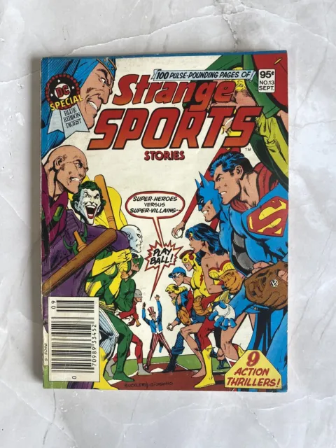 STRANGE SPORTS Stories 1981 Comic Book DC Special No 13 Super-Heroes 33542