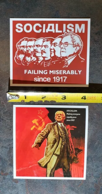 Bernie Sanders Funny Sticker Variety Pack Lot Of 4 Democratic Socialism USSR 3