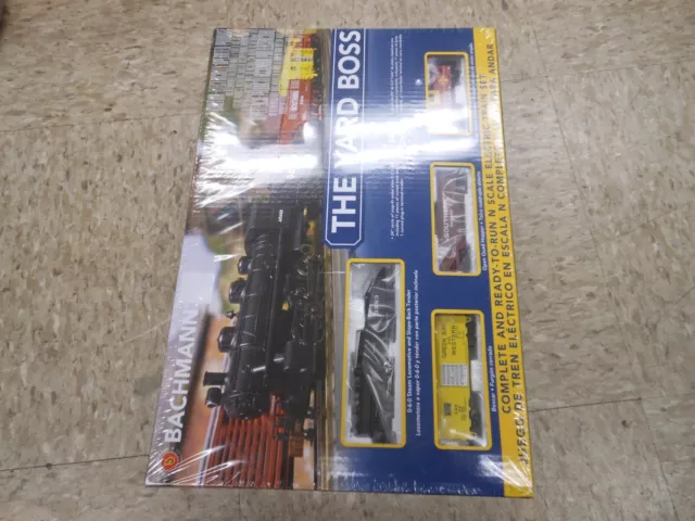 Bachmann THE YARD BOSS Complete N Scale Electric Train Set 24014 NEW 2