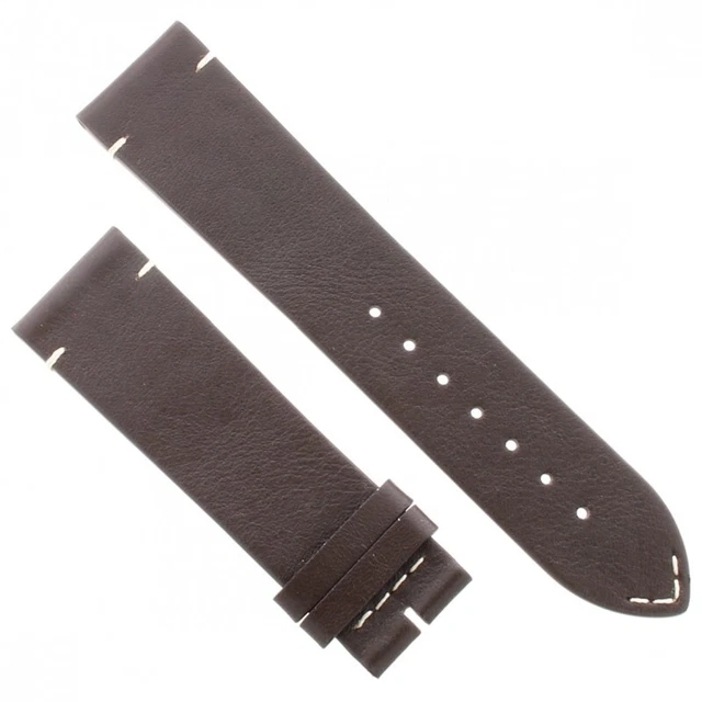 Bracelet De Montre En Cuir Chameau Marron - Largeur 16.50 Mm - Neuf Sans étiquette