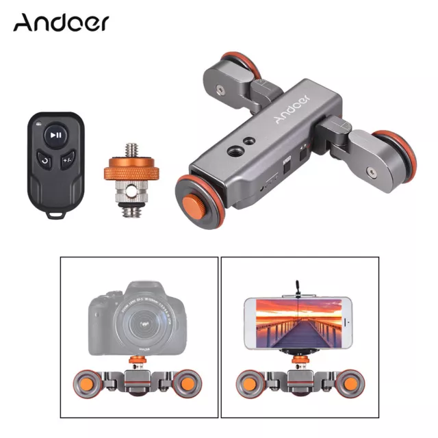 L4 PRO Motorisierte Kamera Video Dolly elektrische Spur Slider für Y7E7