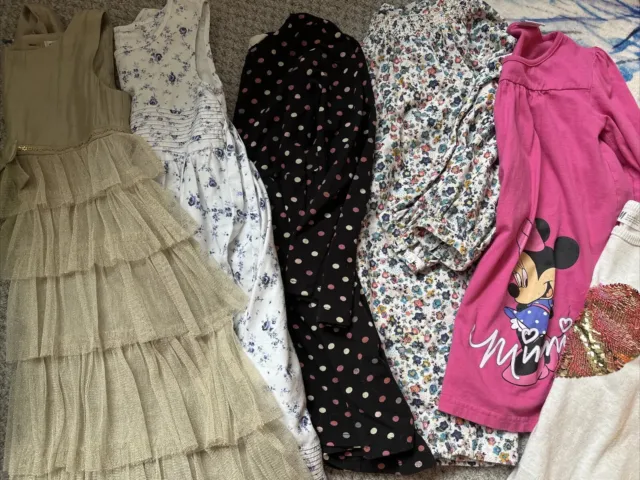 Girls Clothes Bundle 4-5 Years Laura Ashley M&S Disney H&M