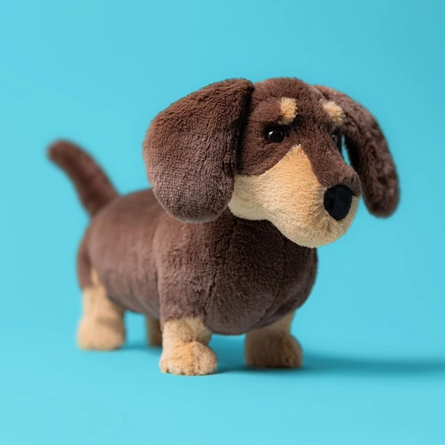 Plush Courage the new and authentic feisty dog 28cm ideal to
