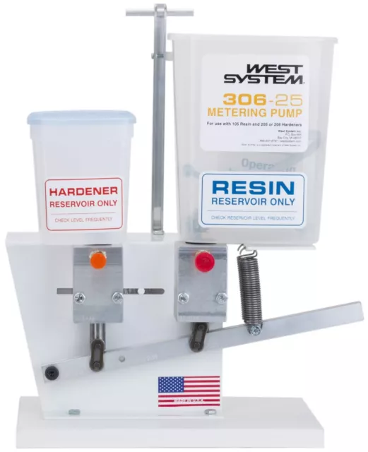 West System 306-25 Model A Pump (5:1 Ratio) - Epoxy Resin Dispenser - NEW!