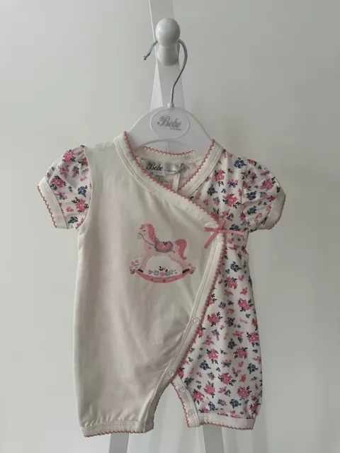 Bebe By Minihaha Romper - Size 00000 P BNWT