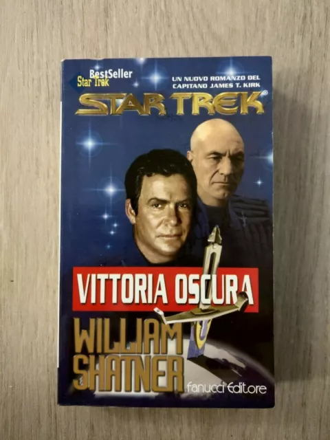 Libro STAR TREK VITTORIA OSCURA di William Shatner