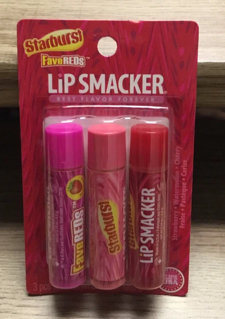Lip Smacker Starburst Fave Reds Lip Balm Trio