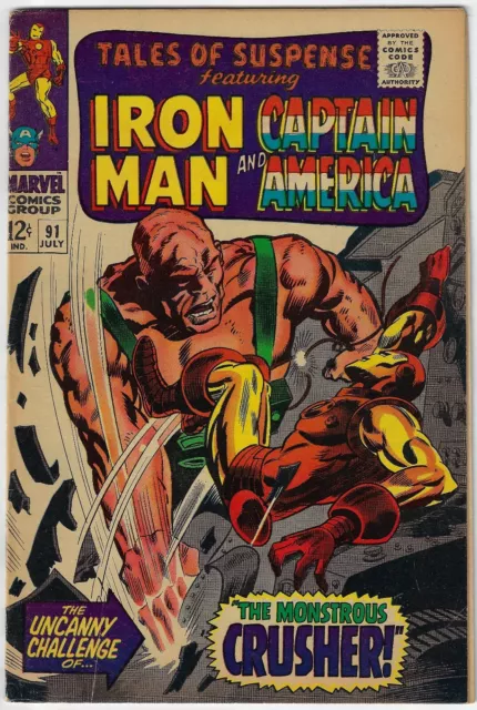 Tales of Suspense #91 (Jul 1967, Marvel)