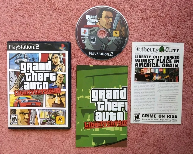 Jeu PS2 Grand Theft Auto: Liberty City Stories - Etat Correct, Version PAL