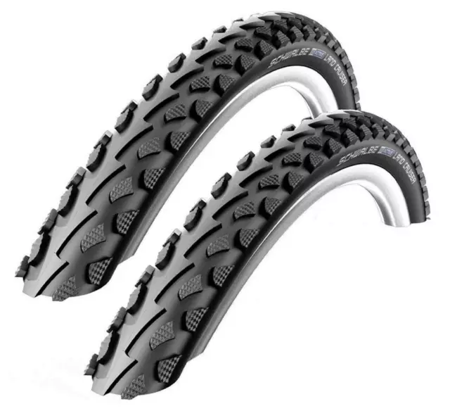 SCHWALBE LAND CRUISER Cycle Bike Tyres Hybrid / Tour / 24/26/28" 700 x 35/40/45