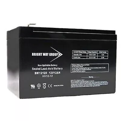 Bright Way Group Bw 12120 F1 (0193) Bwg 12120 F1 Sealed-Lead Acid Battery BWGBW1