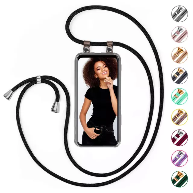 Téléphone Chaîne pour OnePlus Nord N100 Coque Avec Ruban Kettenhülle Corde