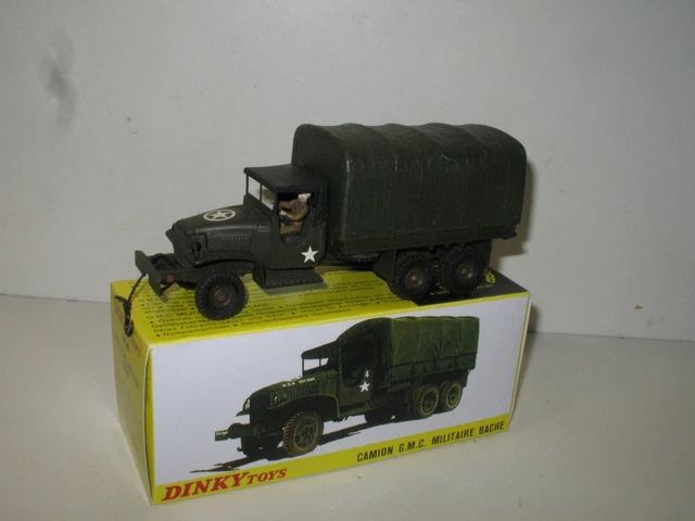 DINKY TOYS GMC UMBAU MILITÄR MILITAIRE (Gebraucht) in Gurtnellen für