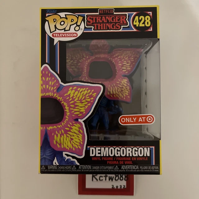 Stranger Things Demogorgon 428 Black Light Target Netflix Funko Pop Ships Fast