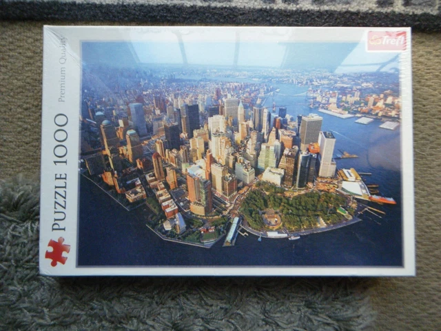 NEW YORK SKYLINE 1000 Piece Jigsaw Puzzle. Brand New & Sealed by Trefl ...
