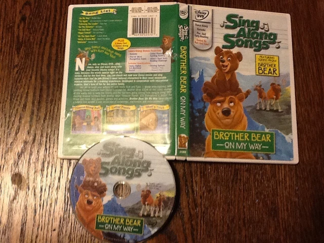 SING-ALONG SONGS: BROTHER Bear - On My Way (DVD, 2003) USED