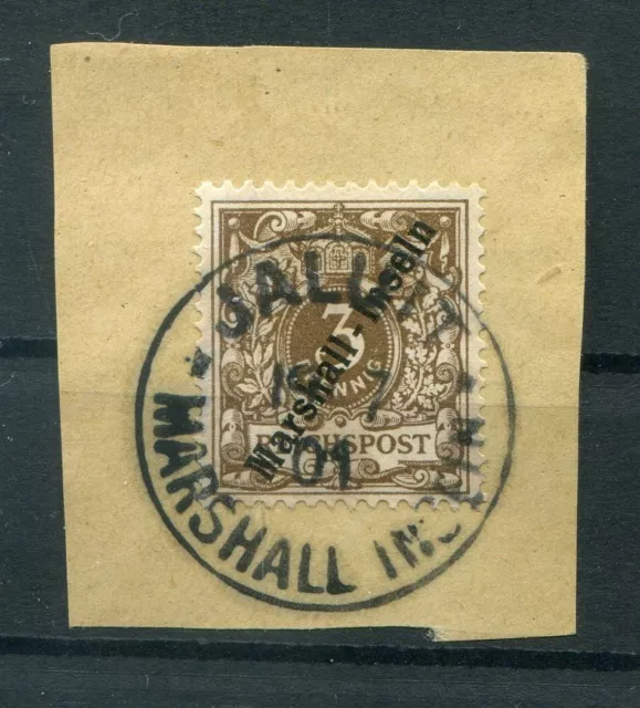 Marshall-I. 7 herrlich auf gest. Luxusbriefstück  y78256