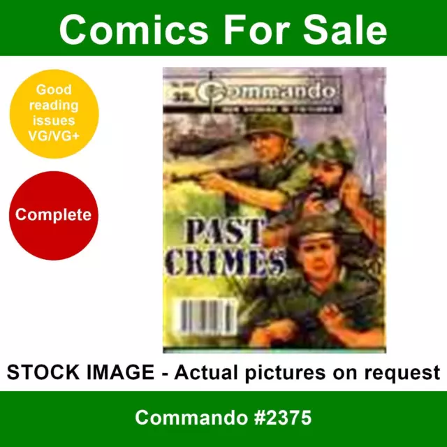 Commando #2375 comic VG/VG+ DC Thomson