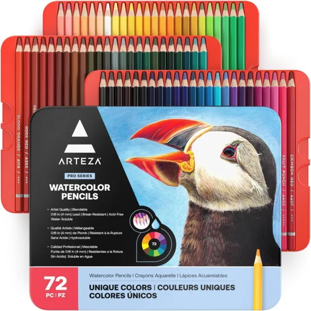 Color Professional Oil Pencils Set Wood Soft Pencil Drawing Sketch