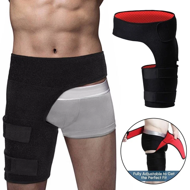 Adjustable Hip Brace Compression Groin Support Wrap for Sciatica Relief Thigh AU