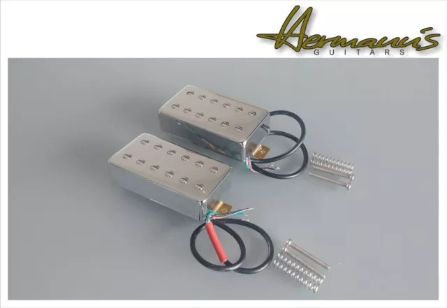 Humbucker Vintage 60's Classic Set, Alnico 5, 12 verstellbare Polschrauben