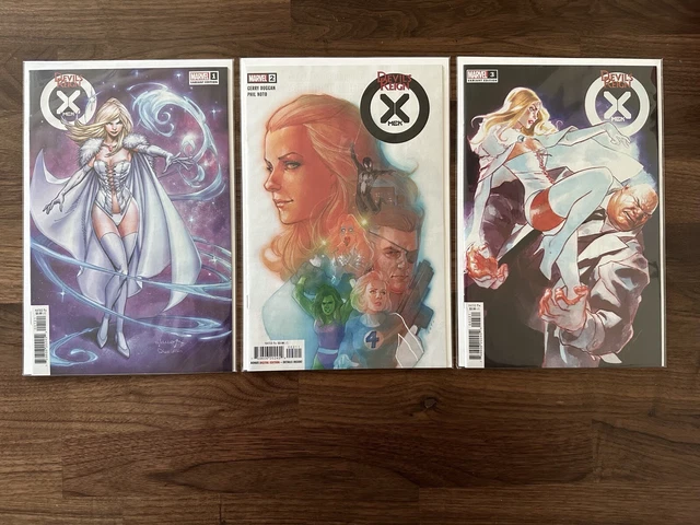 Marvel Comics Devil’s Reign X-Men #1 2 3 1-3 Complete Series Run Lot