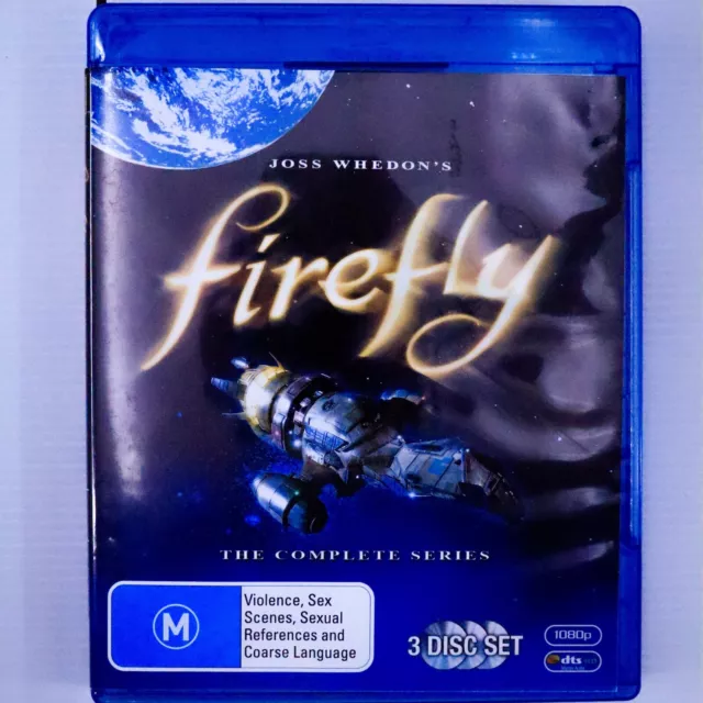 Firefly: Season 1 (Blu-ray, 2002) Nathan Fillion, Gina Torres - Adventure Sci-Fi