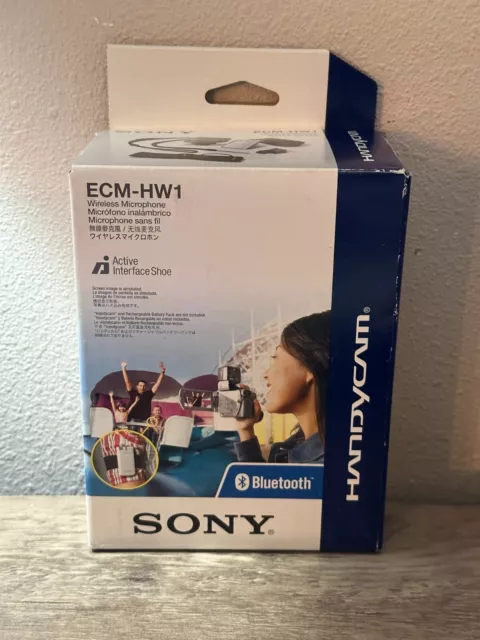 New In Box! Sony ECM-HW1 Channel Strip Wireless Consumer Microphone