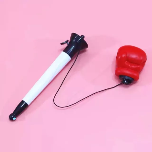 Creative Fist Silicon Bouncing Ballpoint Pen Children Cute Cartoon Stationery **