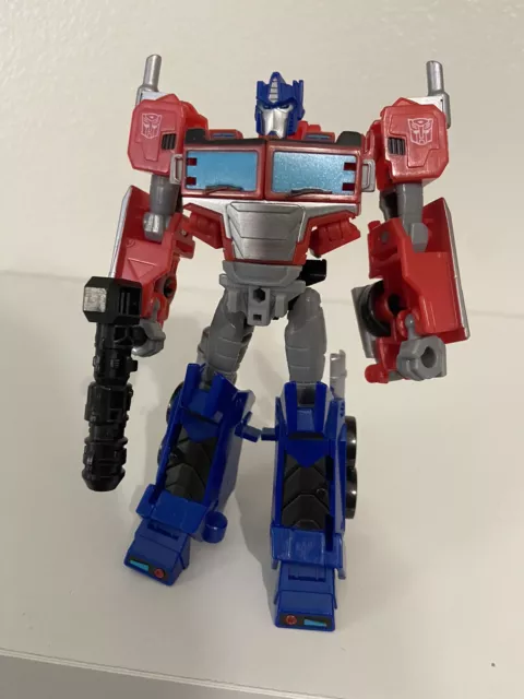 Transformers 2019 Optimus Prime Cyberverse Deluxe Class