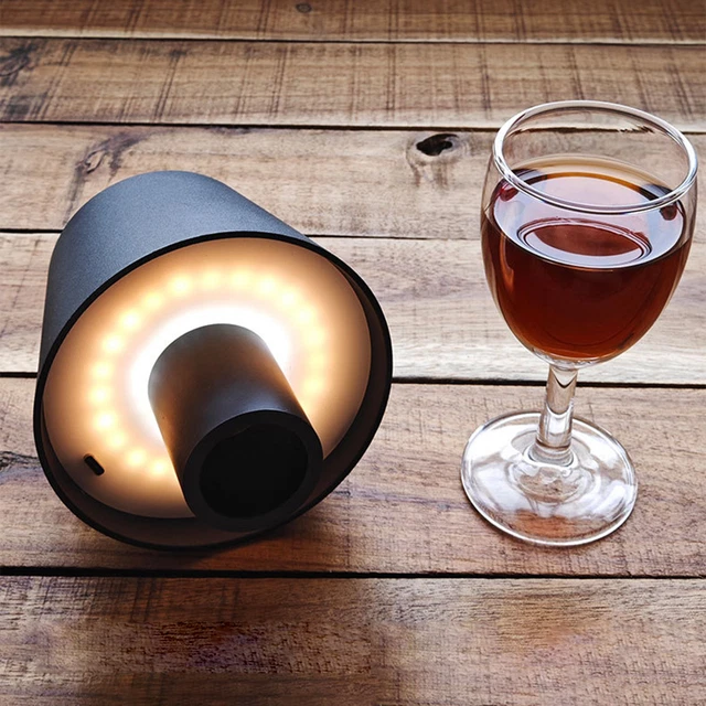 Whiskey Bottle Wine Decoration Portable Lamp Versatile Solution for Bars