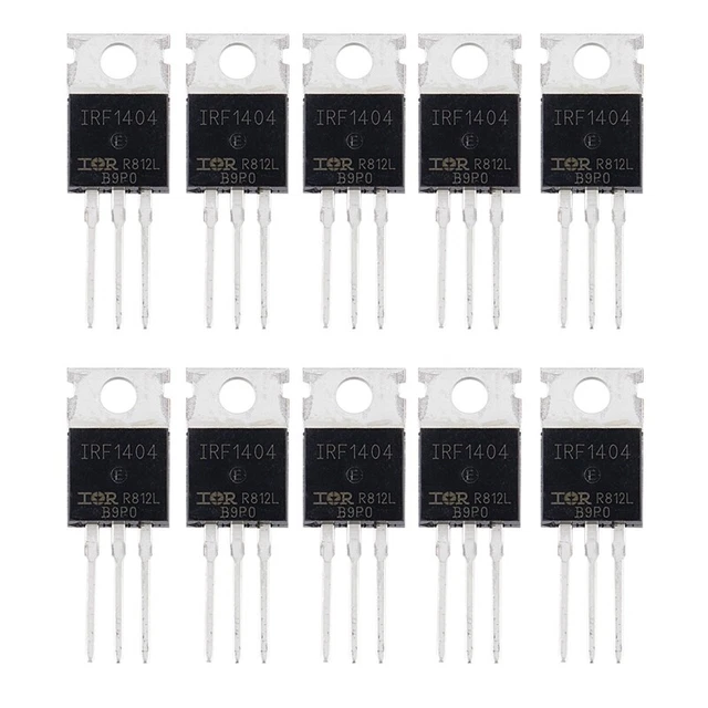 10 PCS MOSFET Transistor IRF1404 B6X8