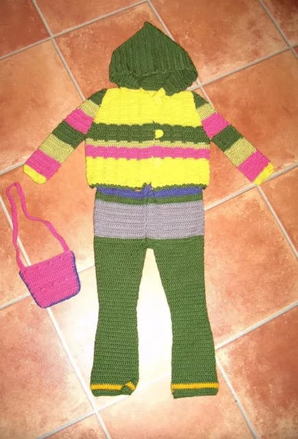 Handarbeit *** Puppen Kleidung für lebensgroße Puppe hübsches Outfit***