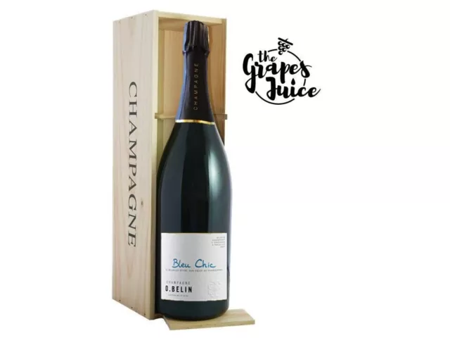 BELIN Bleu Chic Jéroboam 3LT Champagne Brut Vigneron Bel Et Bien France