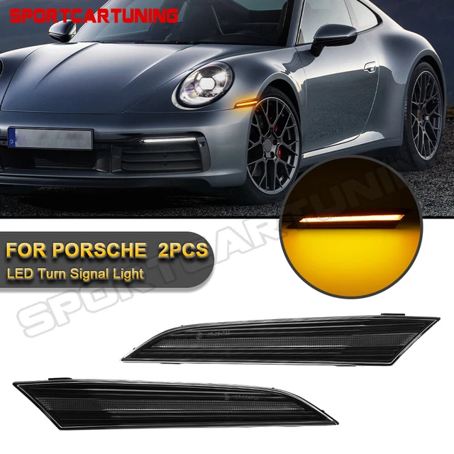 Sequential LED Side Marker Light for 2019-2023 Porsche 911 Carrera Turbo GT3 992