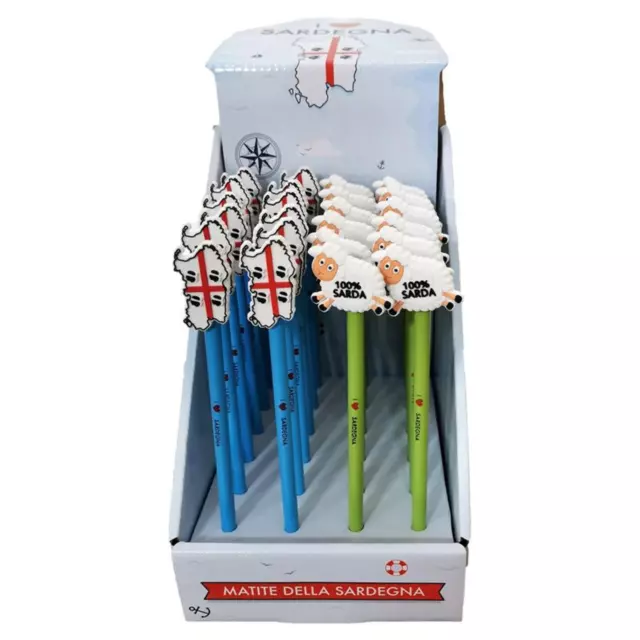 Sardegna Bleistift mit PVC Topper (pro Stück)