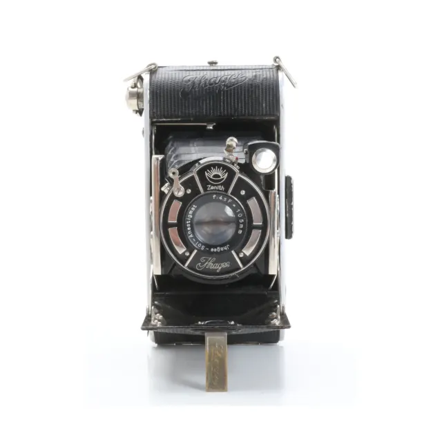 Ihagee Anastigmat SoI 4,5/104 mm Klappkamera + Sehr Gut (254097)
