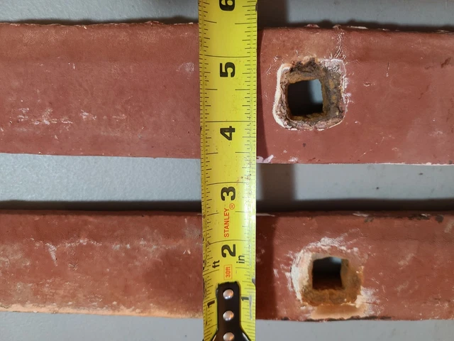 Antique Vintage Metal Barn Farm Strap Hinges 35 1/2 In. Long 2 in.wide 4