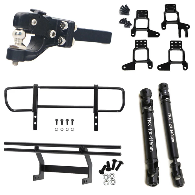 Front Rear Drive Shaft/Bumper/Shock Tower Hoop/Hook For Traxxas TRX4 1/10 RC Car