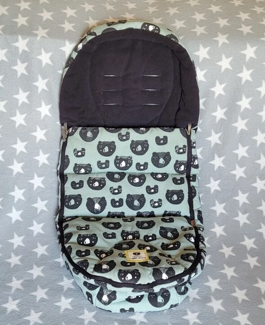 Mamas & Papas Cold Weather Cosytoes Footmuff Sleeping Bag Donna Wilson Bears
