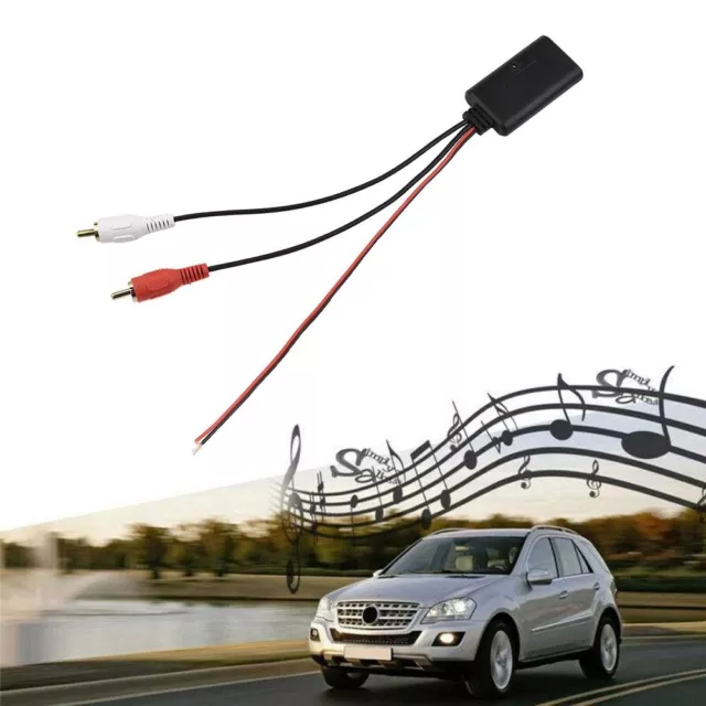 Car Bluetooth Empfänger Modul AUX in Adapter für Fahrzeuge mit 2RCA Anschluss